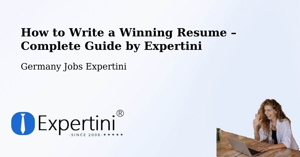 Resume Writing Guide for Job Seekers – Baumholder - Baumholder, Germany Jobs Expertini